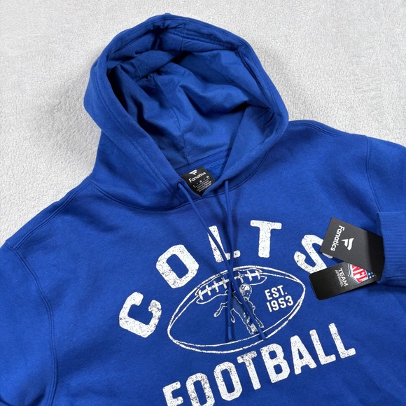 Fanatics Other - Fanatics NFL Indianapolis Colts Hoodie Mens Large Blue Football Sweatshirt‎ NEW